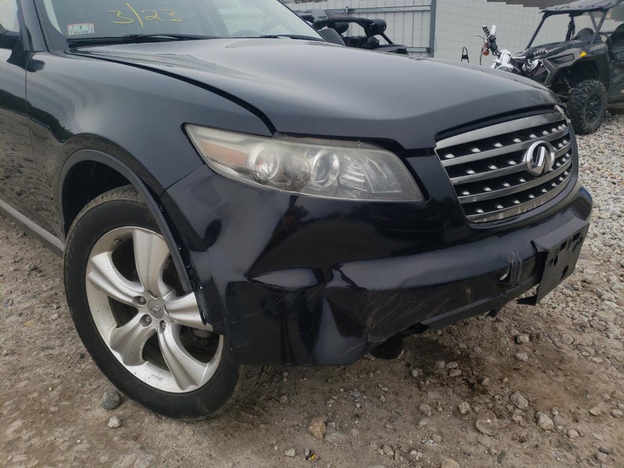 Photo 9 from auction – 2006 INFINITI FX35 with VIN JNRAS08W56X202341