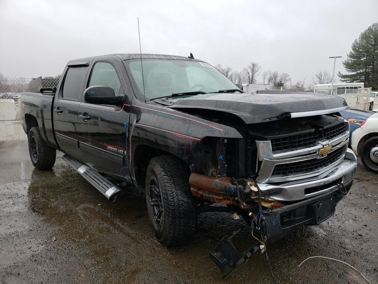 CHEVROLET SILVERADO 2009 with VIN 1GCHK63KX9F136644 - Photo from auction