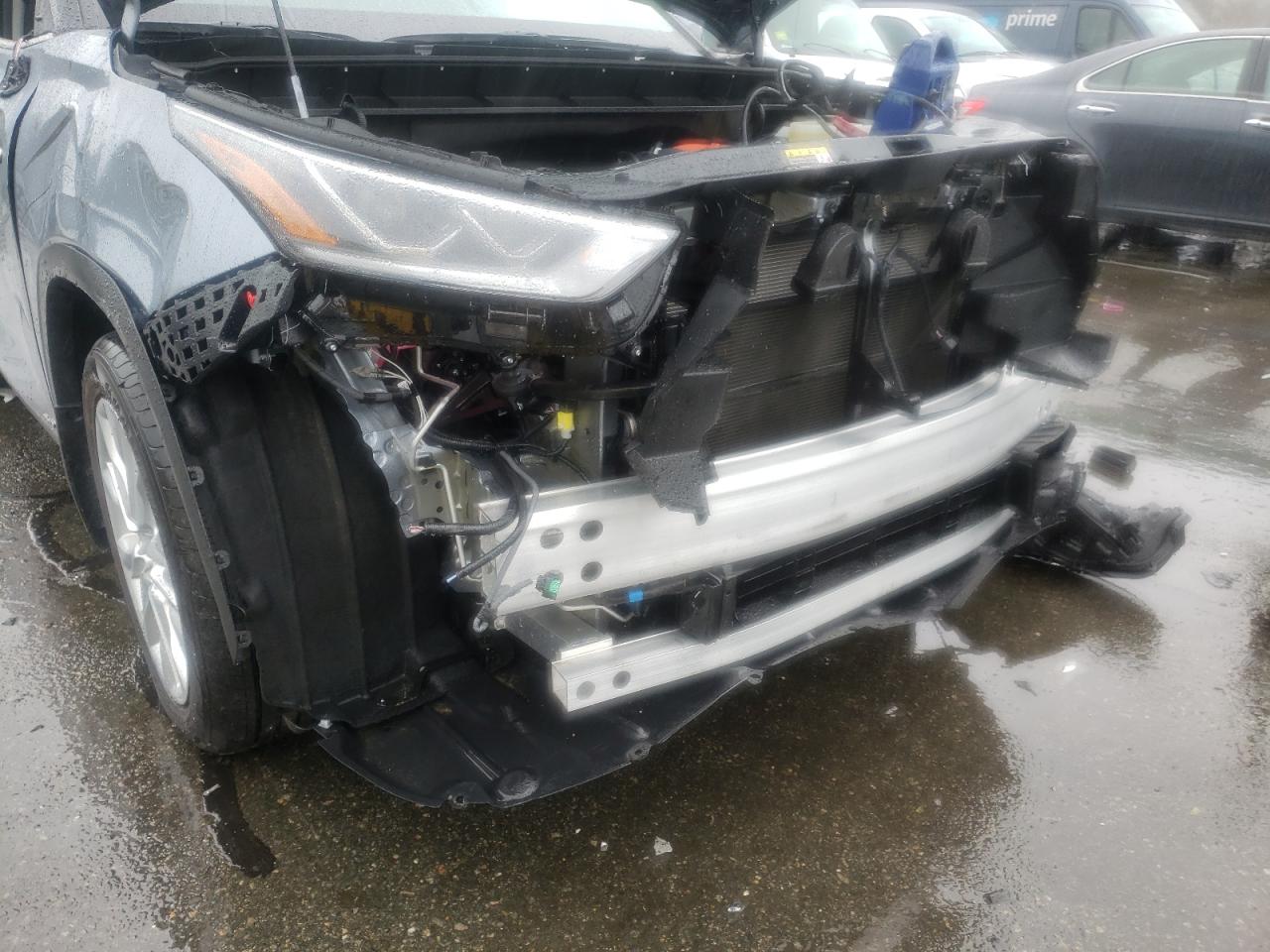 Photo 9 from auction – 2021 TOYOTA HIGHLANDER with VIN 5TDXBRCH6MS037698