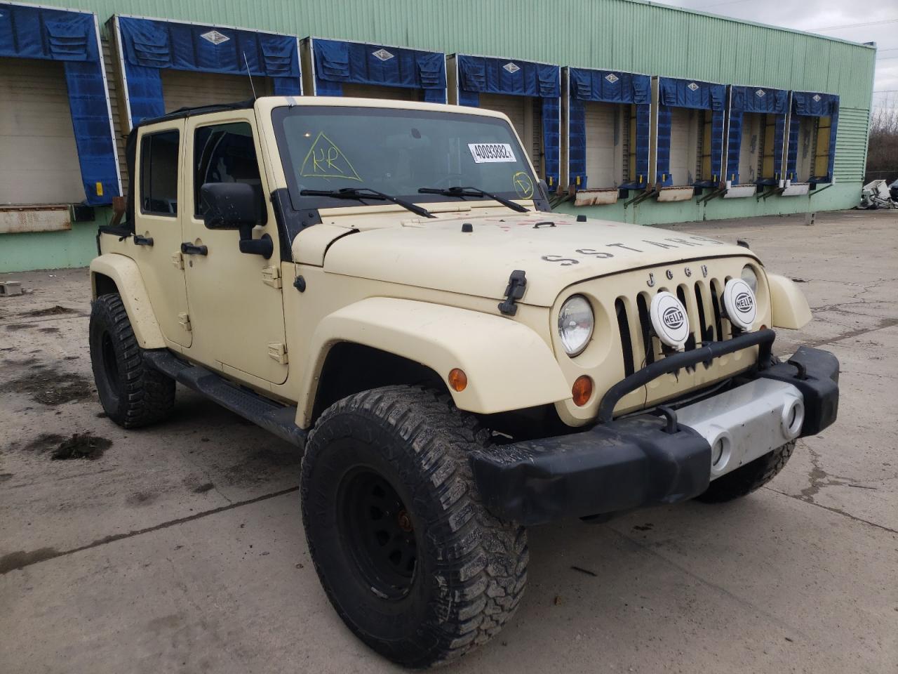 JEEP WRANGLER U 2009 with VIN 1J8GA59149L790041 - Photo from auction