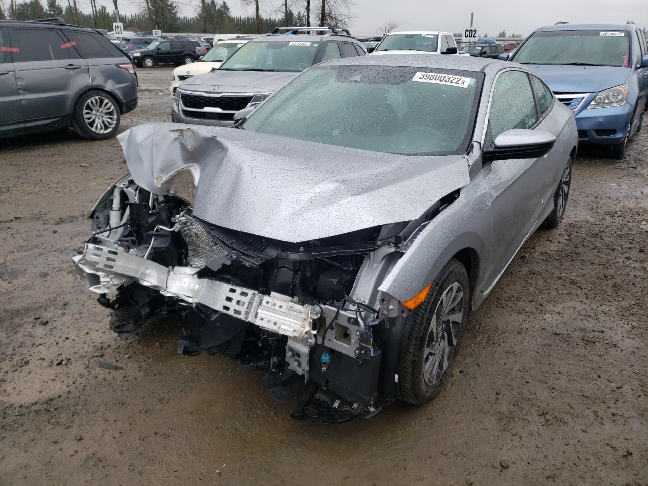 Photo 2 from auction – 2019 HONDA CIVIC LX with VIN 2HGFC4B61KH306019