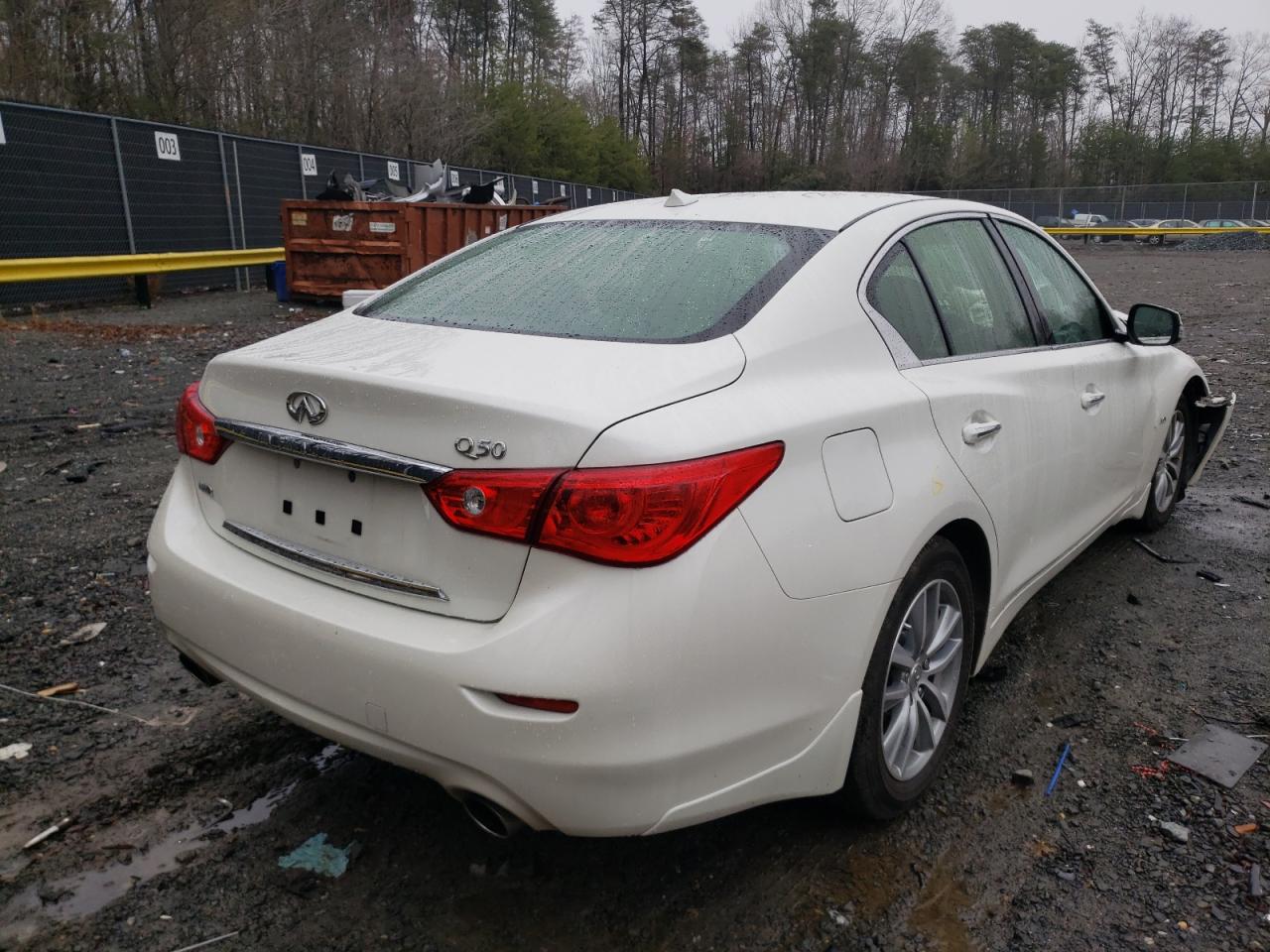 Photo 4 from auction – 2017 INFINITI Q50 PREMIU with VIN JN1EV7AR0HM841837