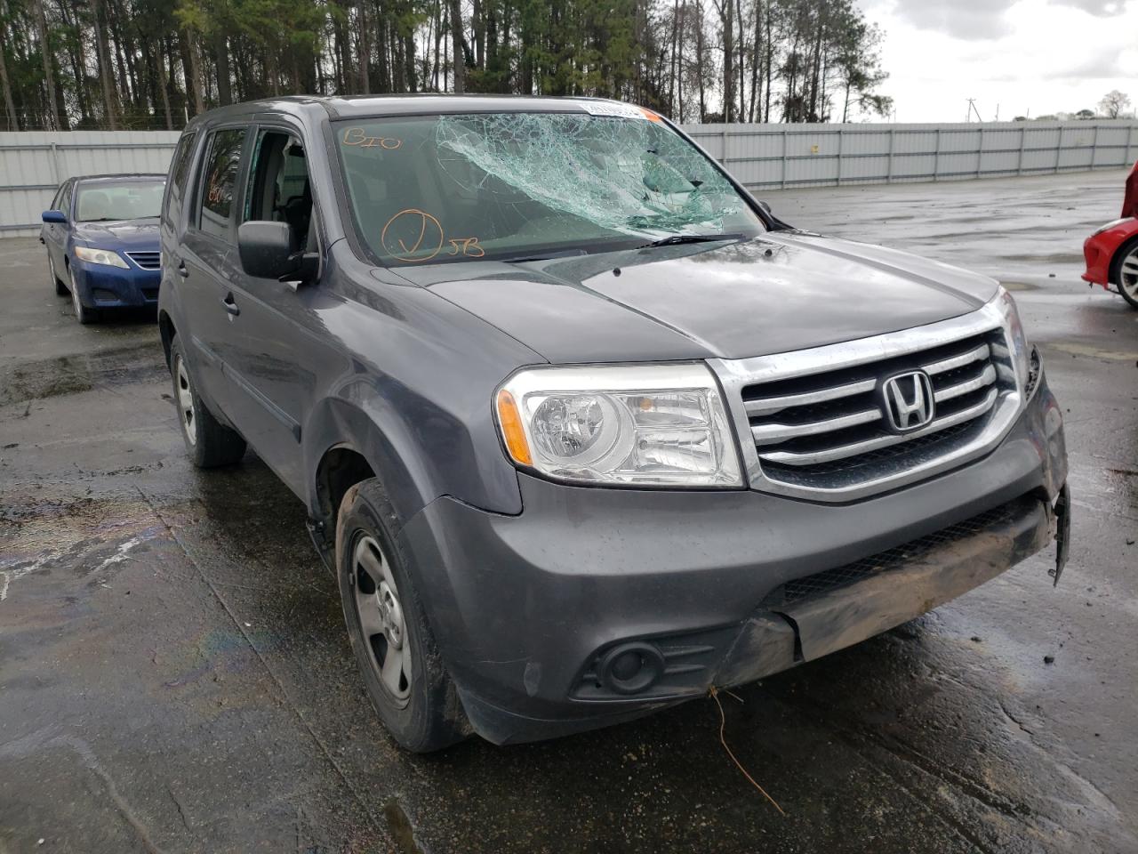صورة رقم 1 من المزاد - 2014 HONDA PILOT LX مع VIN 5FNYF4H22EB056500