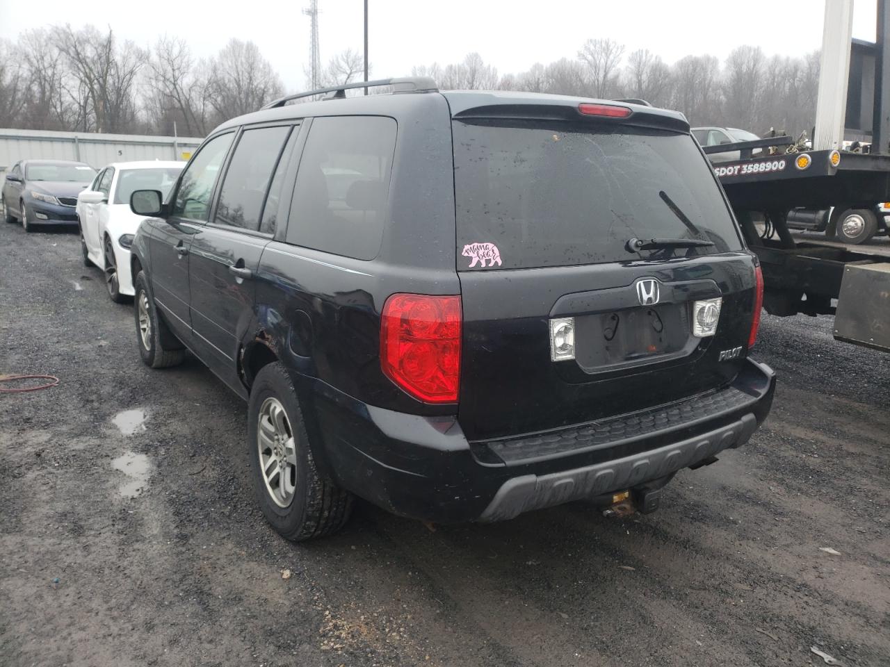 Photo 3 from auction – 2004 HONDA PILOT EXL with VIN 2HKYF18514H572419