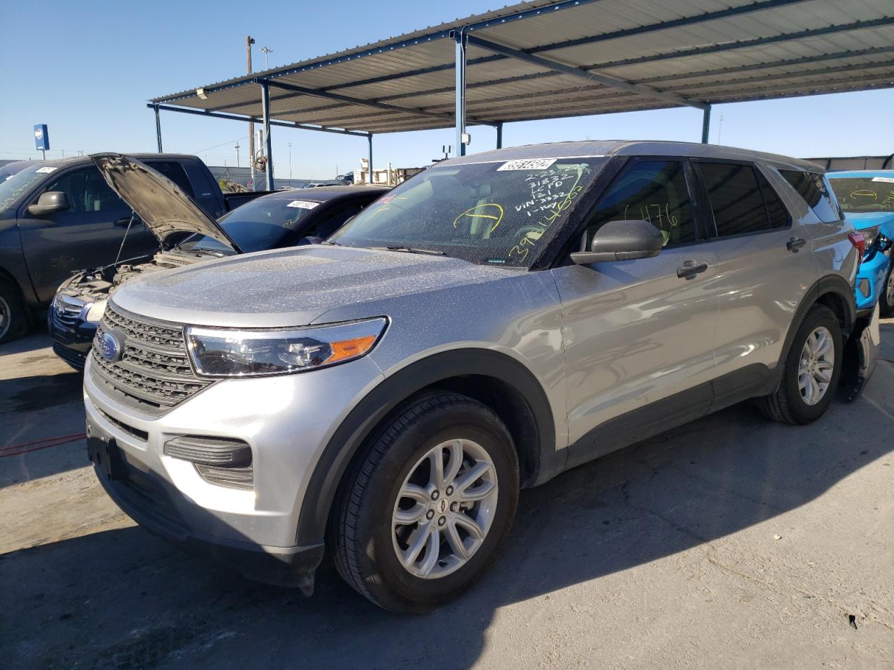 Photo 2 from auction – 2021 FORD EXPLORER with VIN 1FMSK7BH4MGB43332
