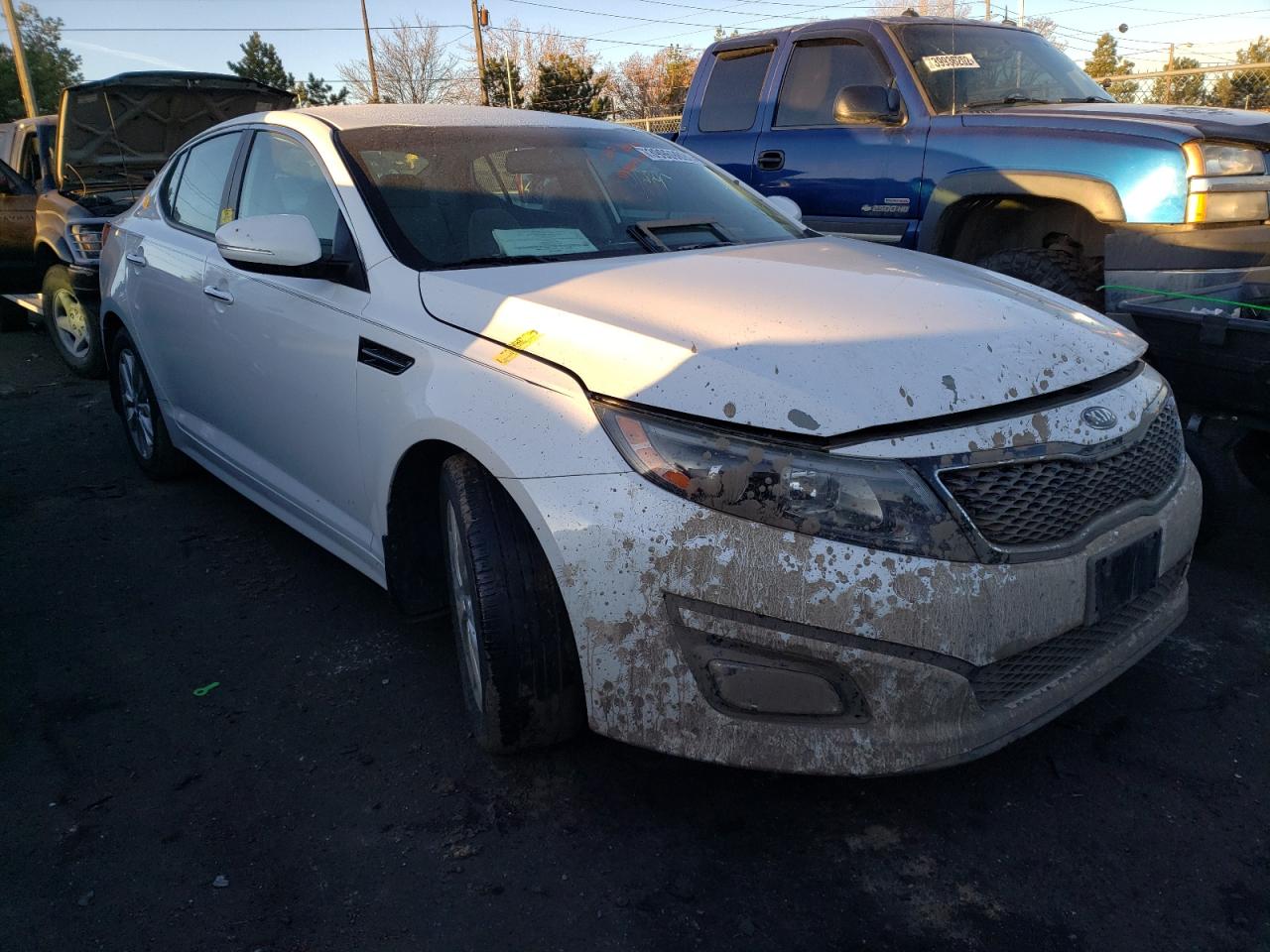 KIA OPTIMA LX 2015 with VIN 5XXGM4A77FG496833 - Photo from auction