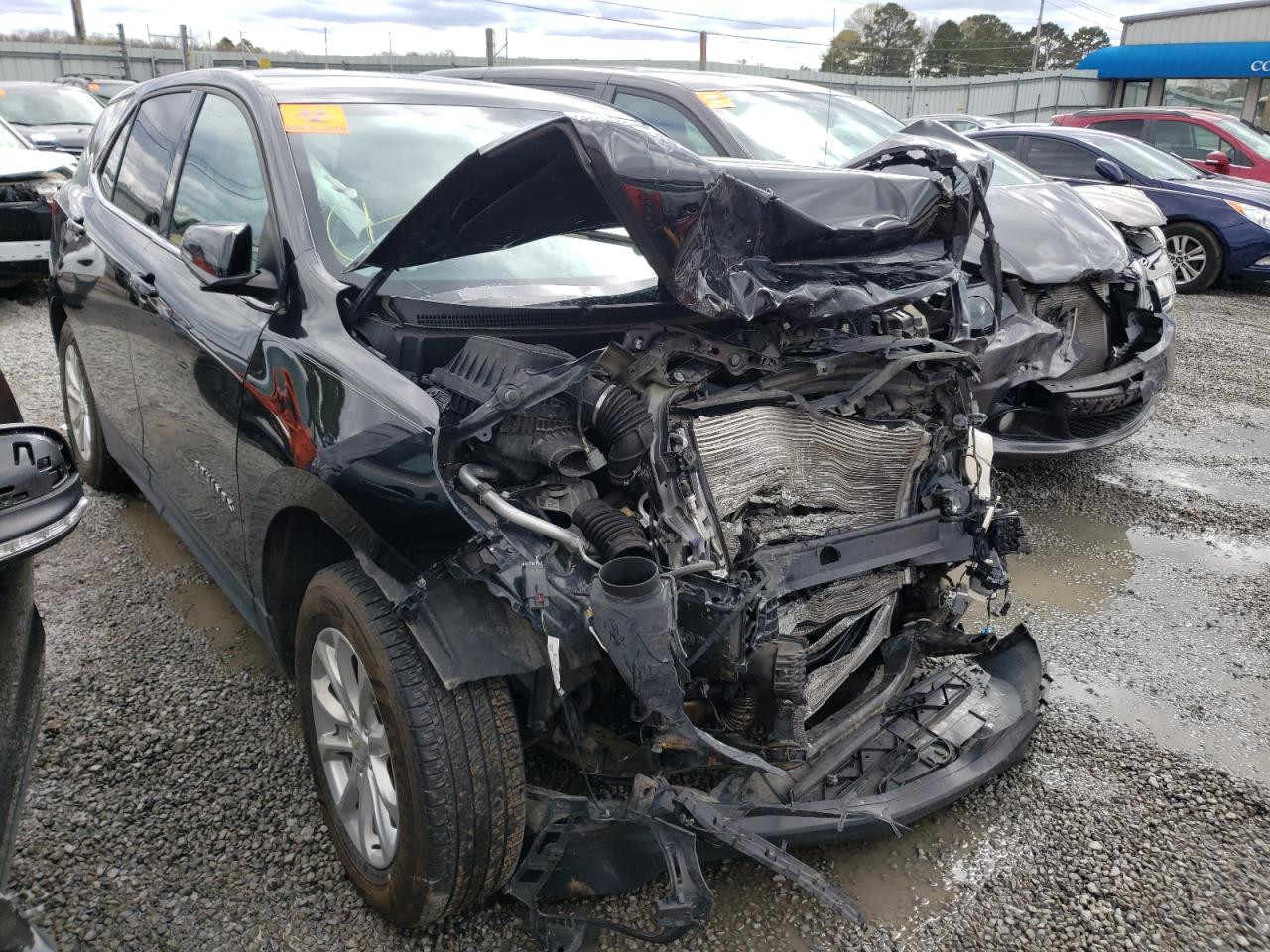 CHEVROLET EQUINOX LT 2018 with VIN 2GNAXSEV9J6223623 - Photo from auction