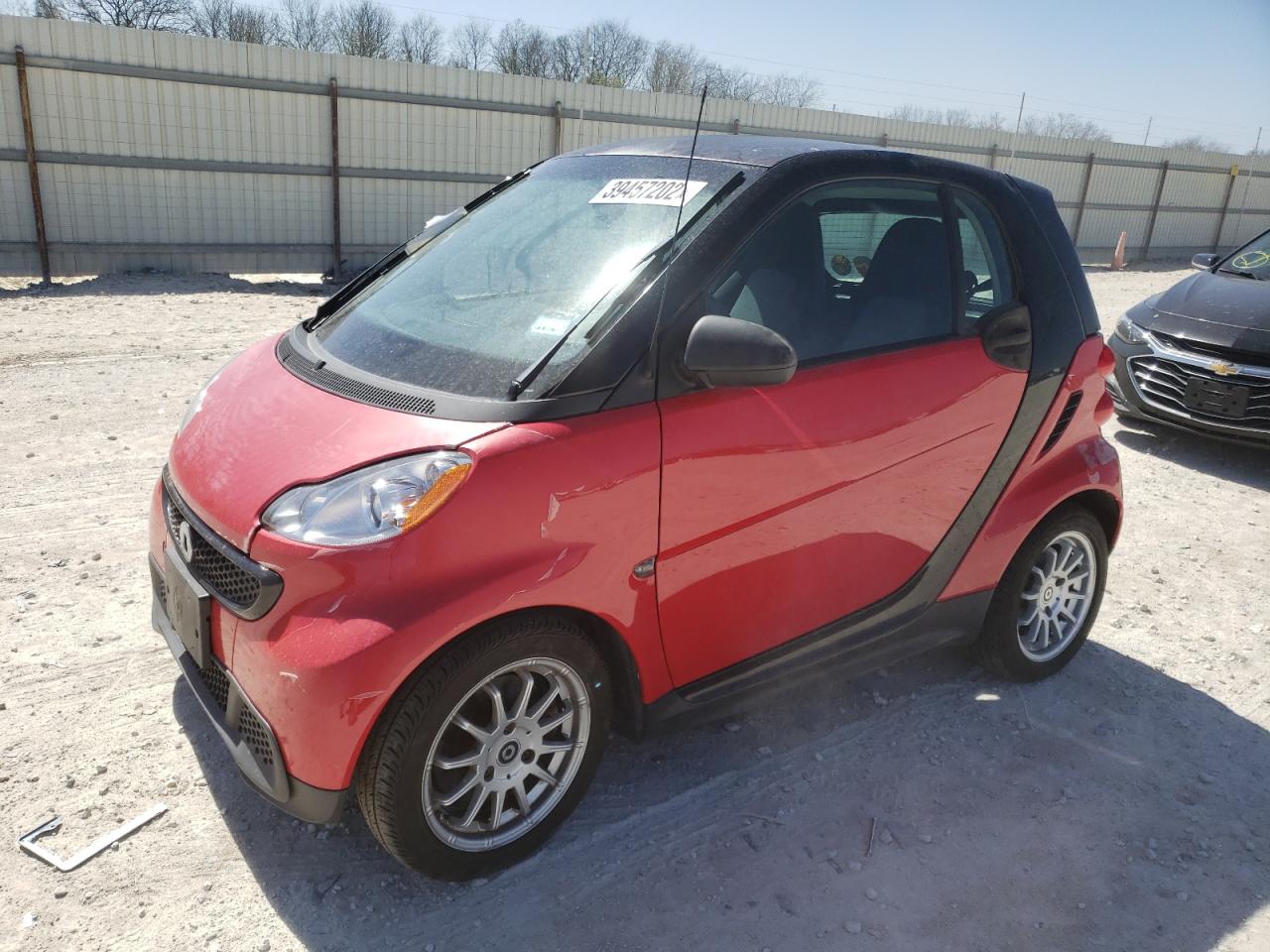 Photo 2 from auction – 2013 SMART FORTWO PUR with VIN WMEEJ3BA8DK650409