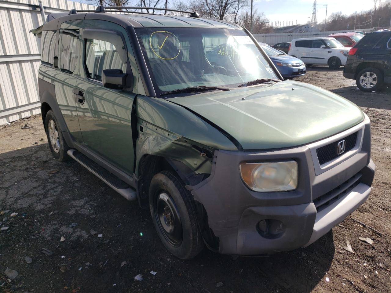 HONDA ELEMENT EX 2003 с VIN 5J6YH28503L006952 - Фото с аукциона