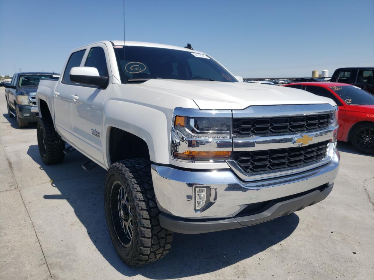 CHEVROLET SILVERADO 2017 with VIN 3GCPCREC5HG350146 - Photo from auction