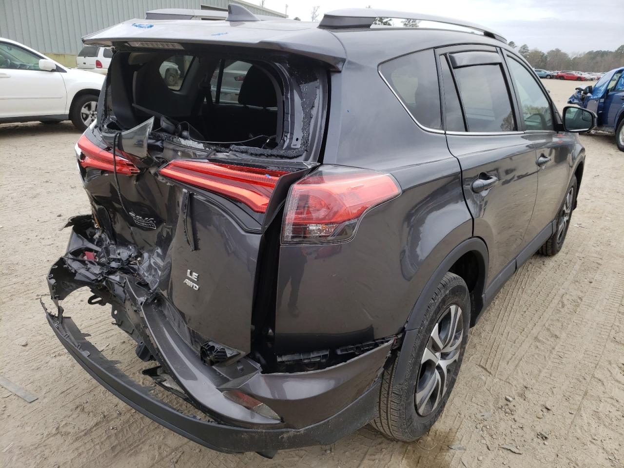 Photo 4 from auction – 2017 TOYOTA RAV4 LE with VIN 2T3BFREV8HW608257