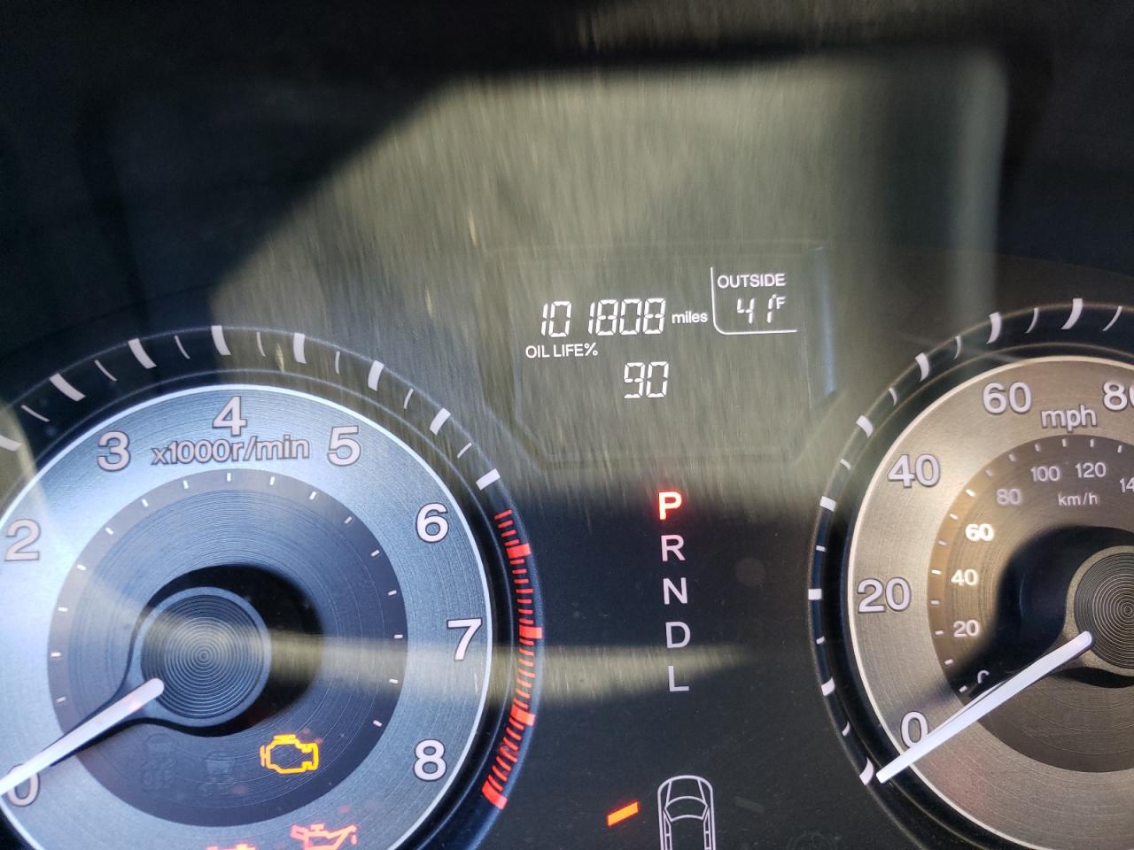 Photo 8 from auction – 2012 HONDA ODYSSEY EX with VIN 5FNRL5H68CB065995