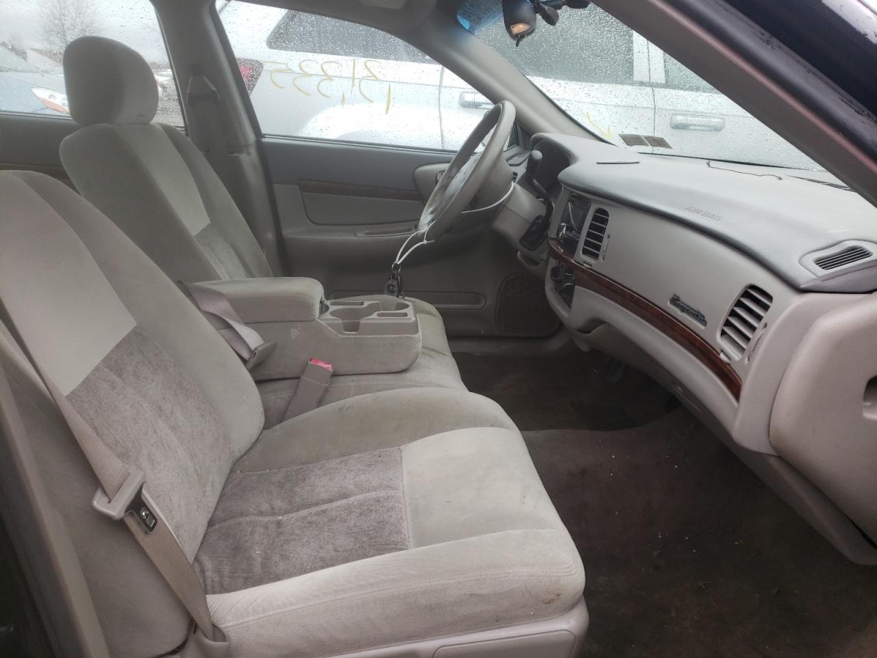 Photo 5 from auction – 2005 CHEVROLET IMPALA with VIN 2G1WF52EX59338686
