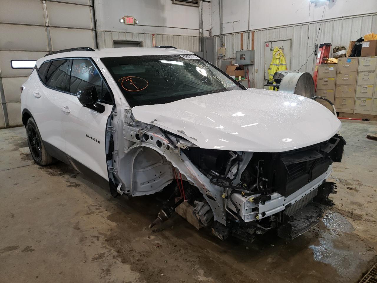 Photo 1 from auction – 2021 CHEVROLET BLAZER 3LT with VIN 3GNKBJRS3MS528795