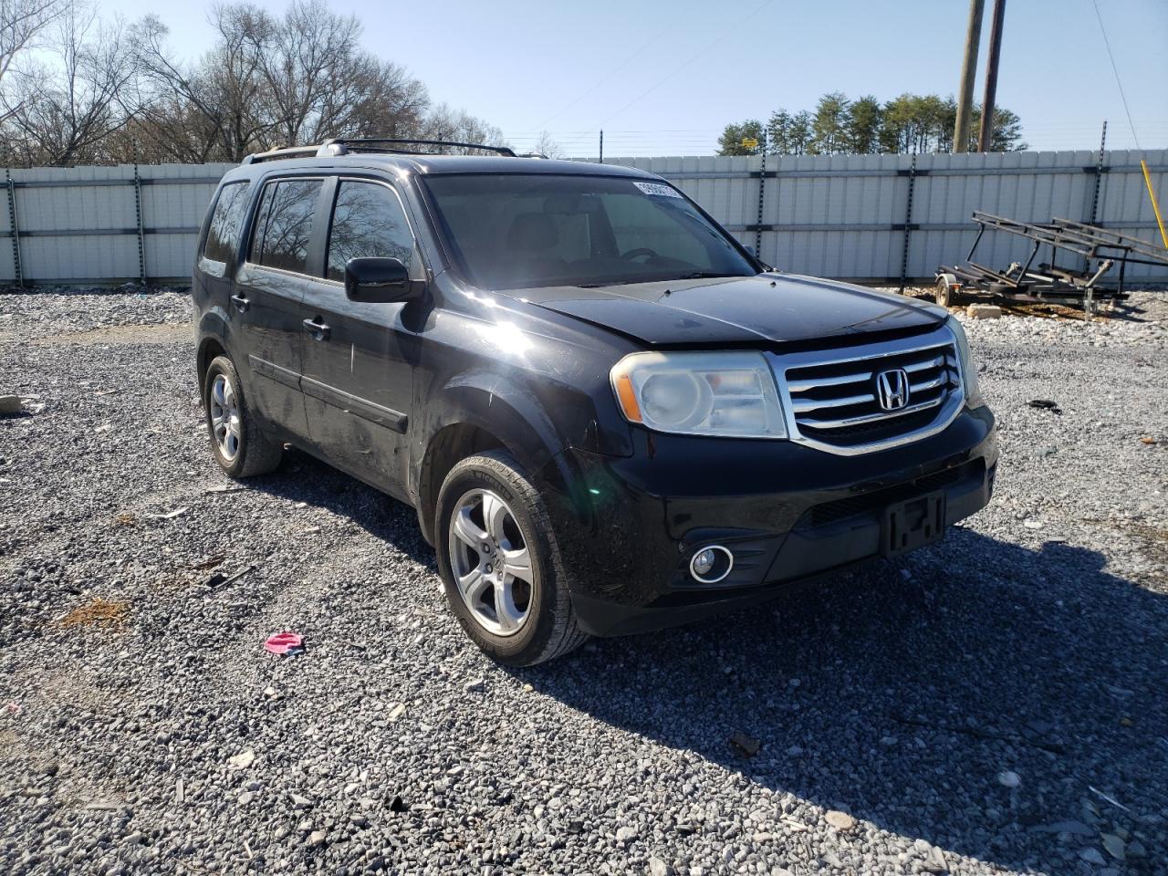 HONDA PILOT EXL 2012 مع رقم تعريف المركبة 5FNYF3H54CB024066 - صورة من المزاد