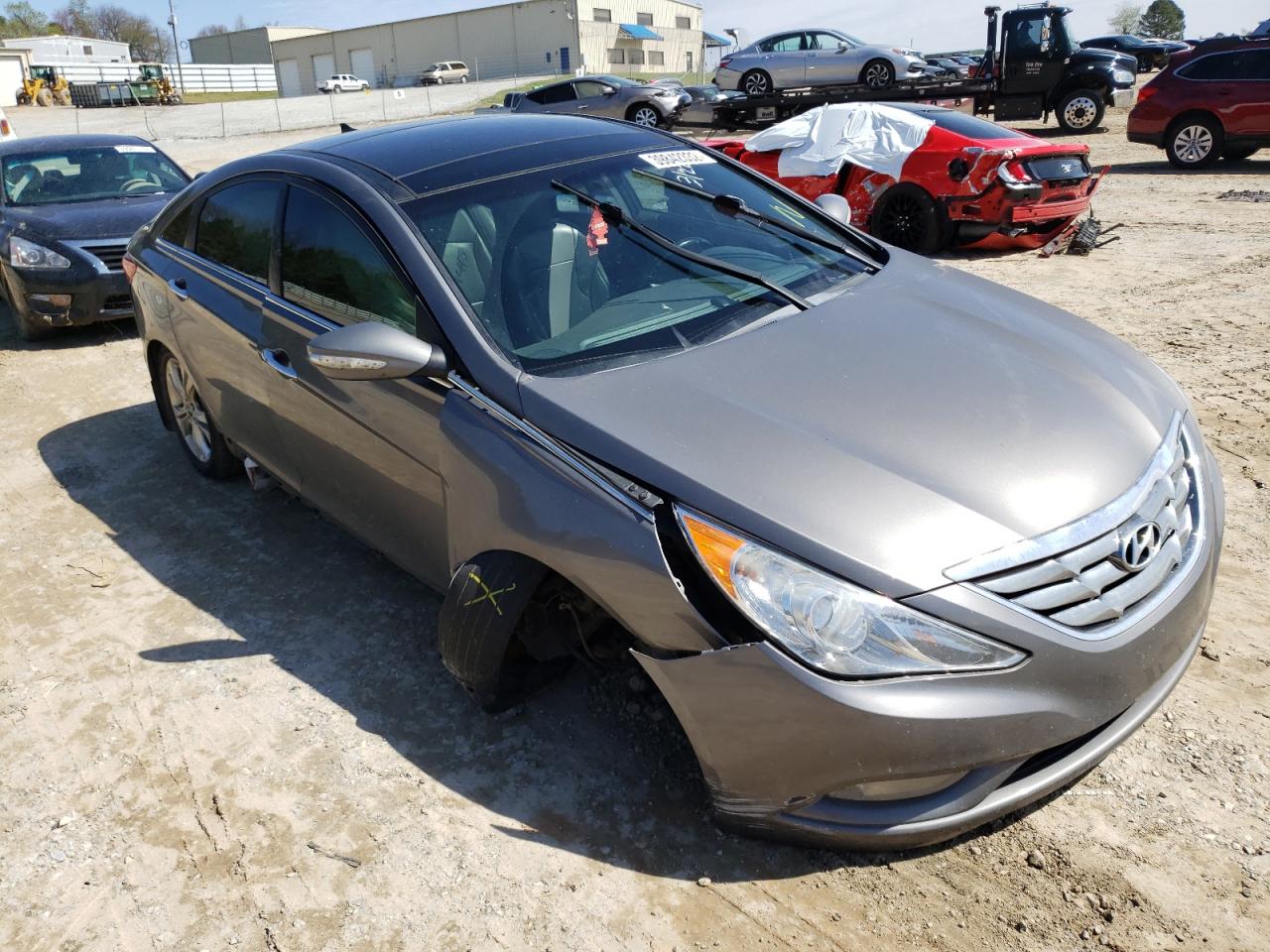 HYUNDAI SONATA SE 2013 with VIN 5NPEC4AC8DH644139 - Photo from auction