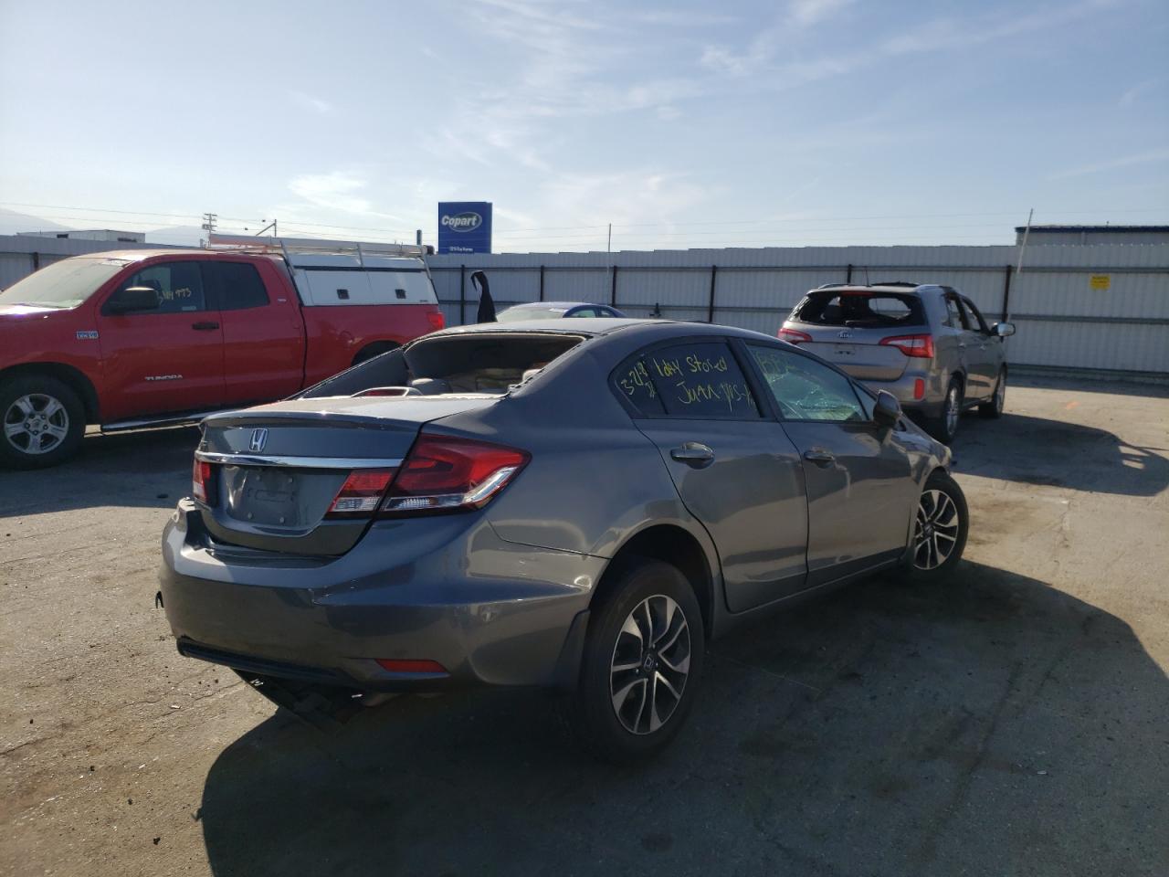 Photo 4 from auction – 2013 HONDA CIVIC EX with VIN 19XFB2F81DE269716