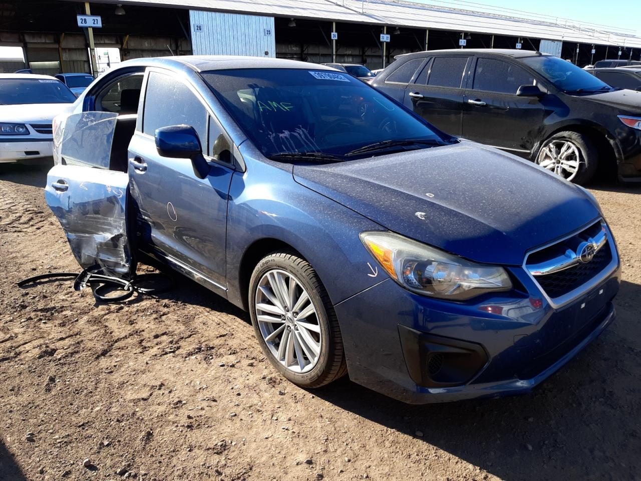SUBARU IMPREZA PR 2013 with VIN JF1GJAD67DH026821 - Photo from auction