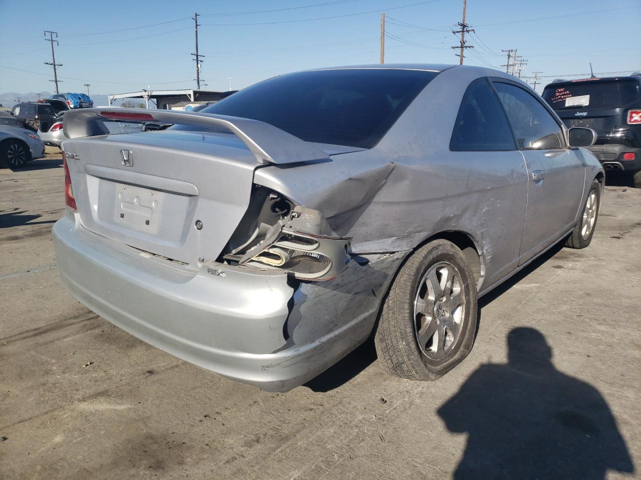 Photo 4 from auction – 2003 HONDA CIVIC EX with VIN 1HGEM22963L000820