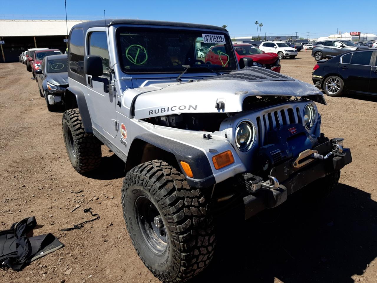 JEEP WRANGLER / 2005 with VIN 1J4FA69S95P338276 - Photo from auction