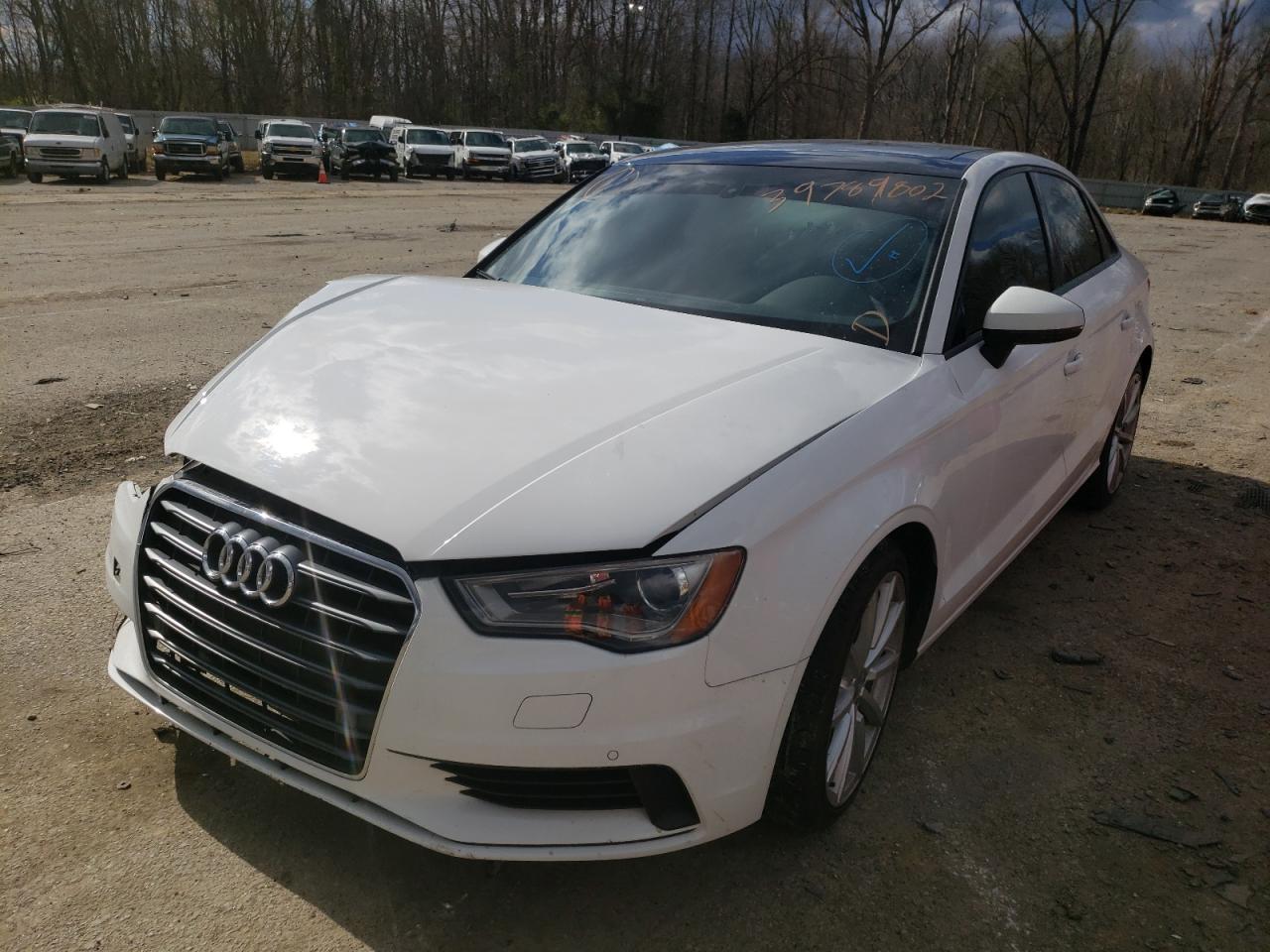 Photo 2 from auction – 2016 AUDI A3 PREMIUM with VIN WAUA7GFF0G1025681