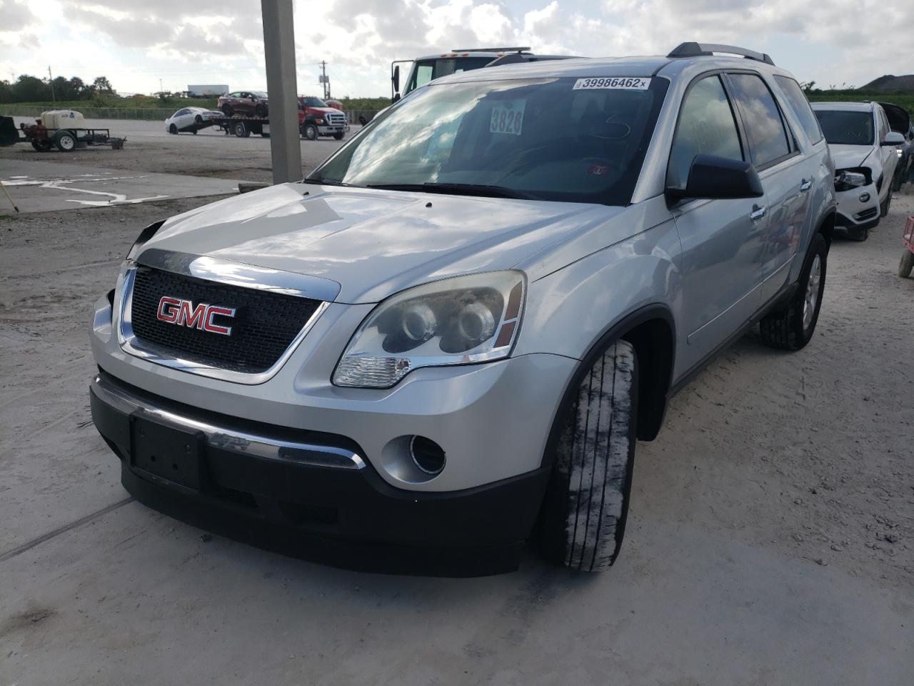 Photo 2 from auction – 2011 GMC ACADIA SLE with VIN 1GKKRNED0BJ182288