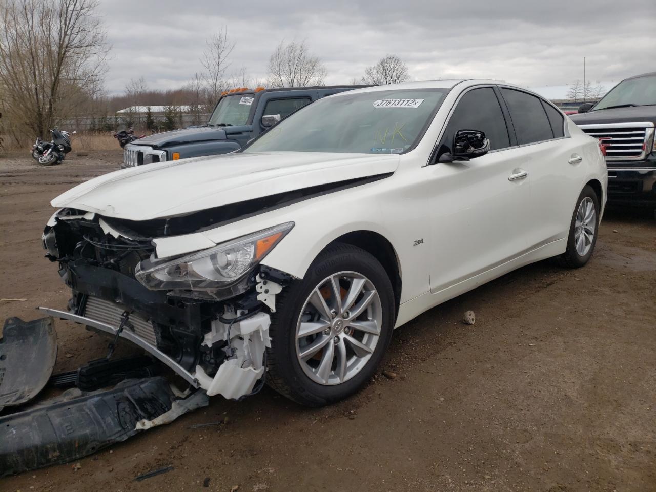 Photo 2 from auction – 2017 INFINITI Q50 BASE with VIN JN1CV7AR5HM680716