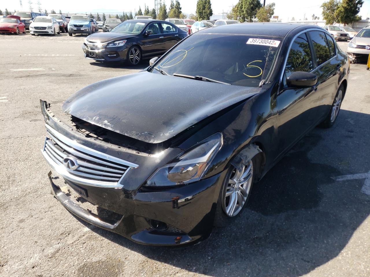 Photo 2 from auction – 2012 INFINITI G37 BASE with VIN JN1CV6AP9CM934221