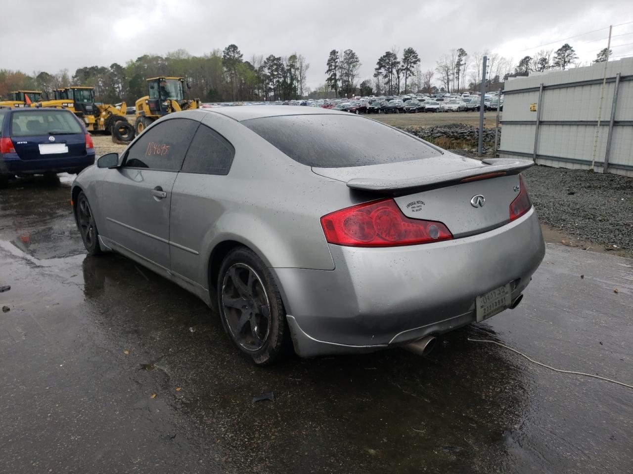 Photo 3 from auction – 2005 INFINITI G35 with VIN JNKCV54E15M411925