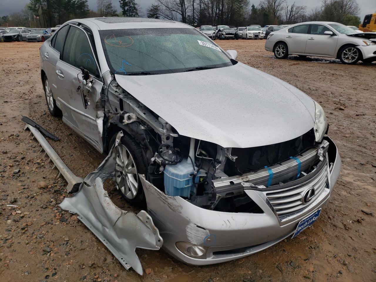 LEXUS ES 350 2012 with VIN JTHBK1EG1C2498733 - Photo from auction