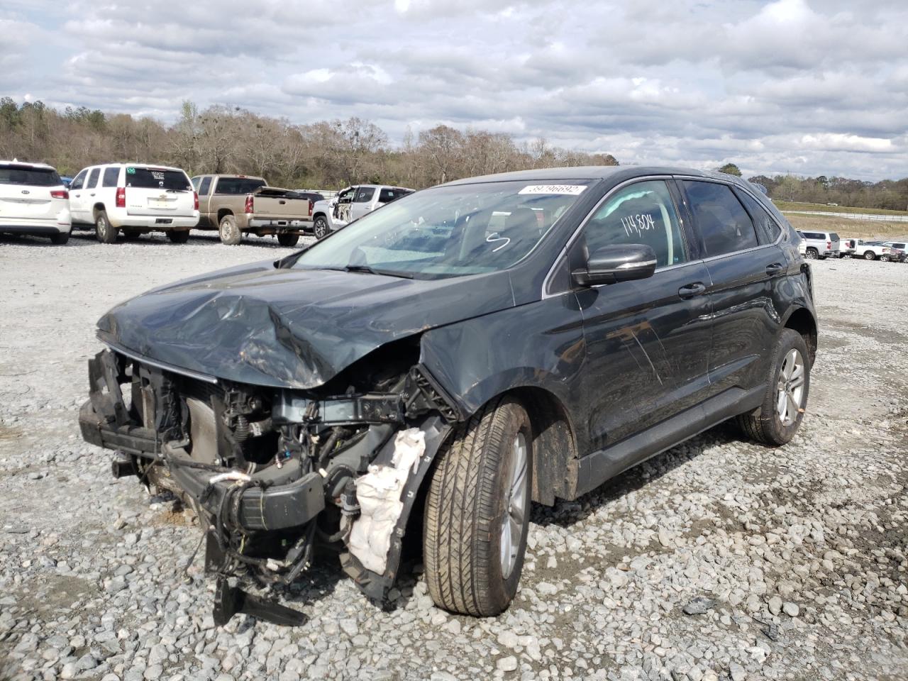 Photo 2 from auction – 2015 FORD EDGE SEL with VIN 2FMTK3J88FBB79288