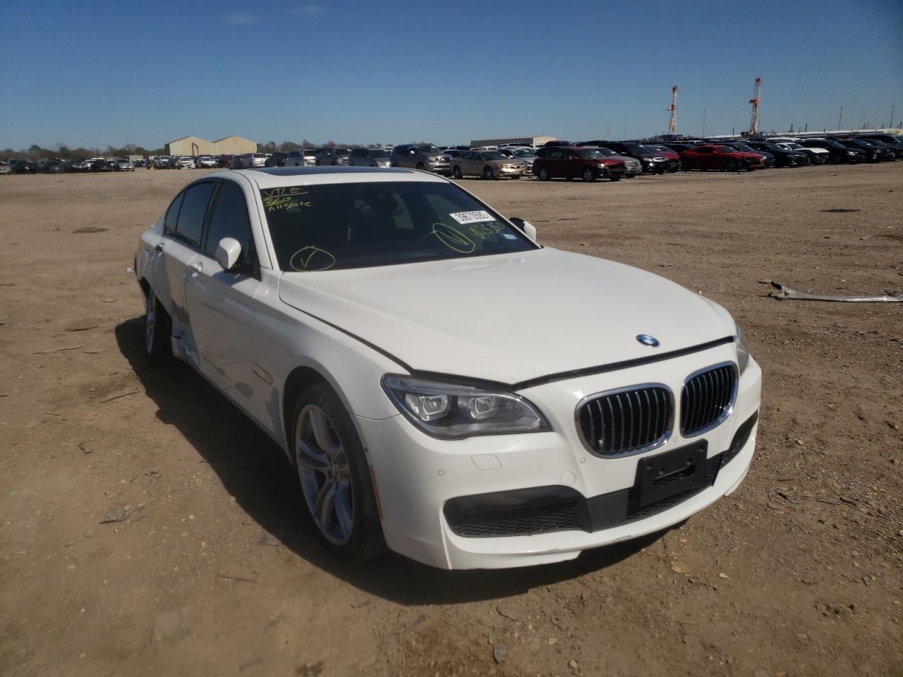 BMW 750I 2015 with VIN WBAYA8C52FD825350 - Photo from auction