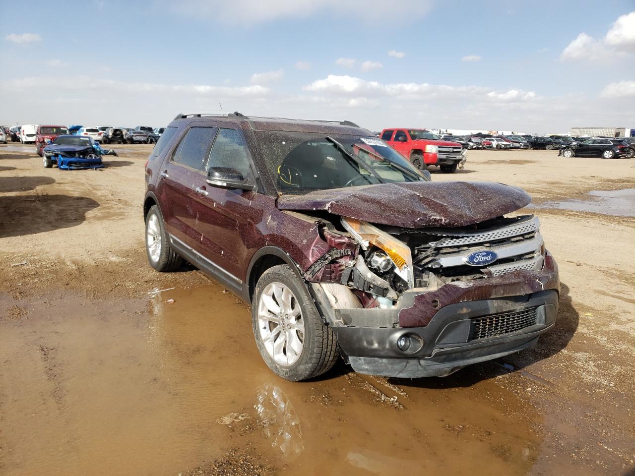 FORD EXPLORER X 2011 with VIN 1FMHK7D88BGA77307 - Photo from auction