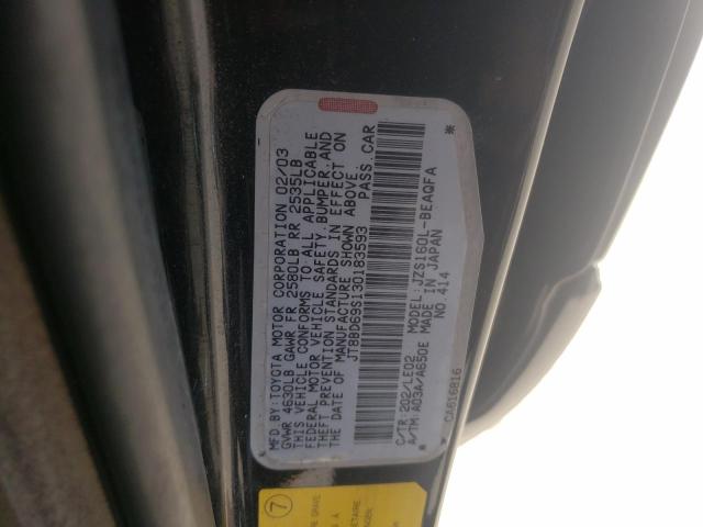 Foto 10 de la subasta – 2003 LEXUS GS 300 con VIN JT8BD69S130183593
