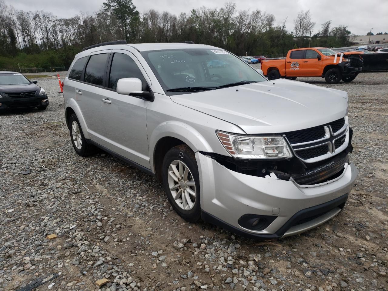 DODGE JOURNEY SX 2014 with VIN 3C4PDCBG2ET158977 - Photo from auction