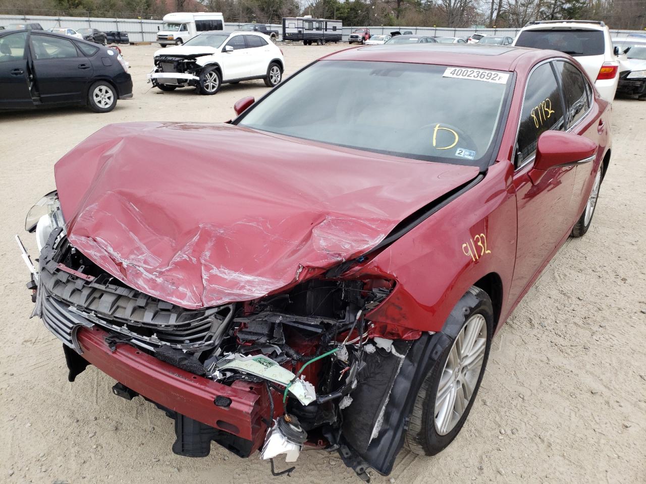 Photo 2 from auction – 2013 LEXUS ES 350 with VIN JTHBK1GG2D2058549