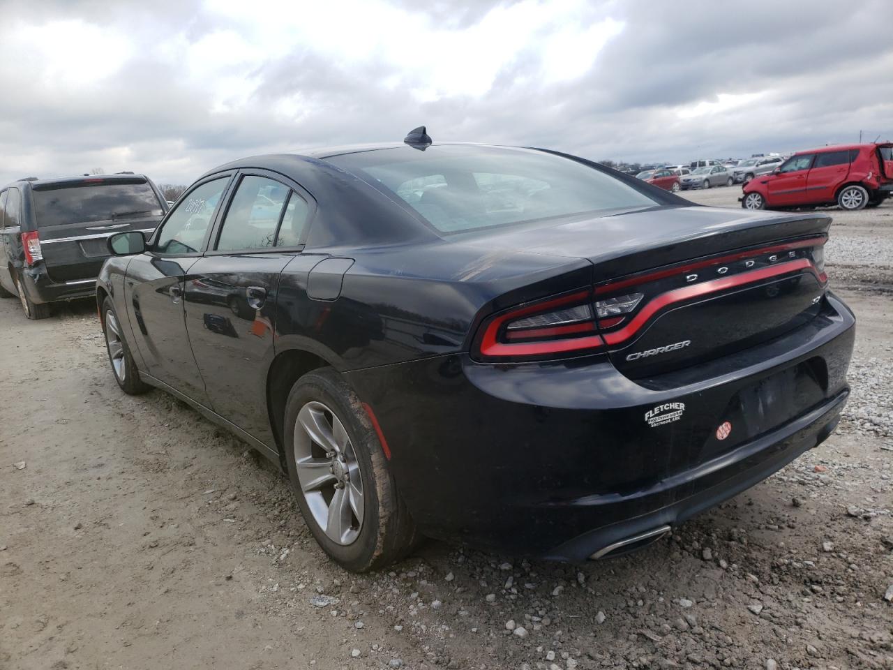 Photo 3 from auction – 2016 DODGE CHARGER SX with VIN 2C3CDXHG1GH214615