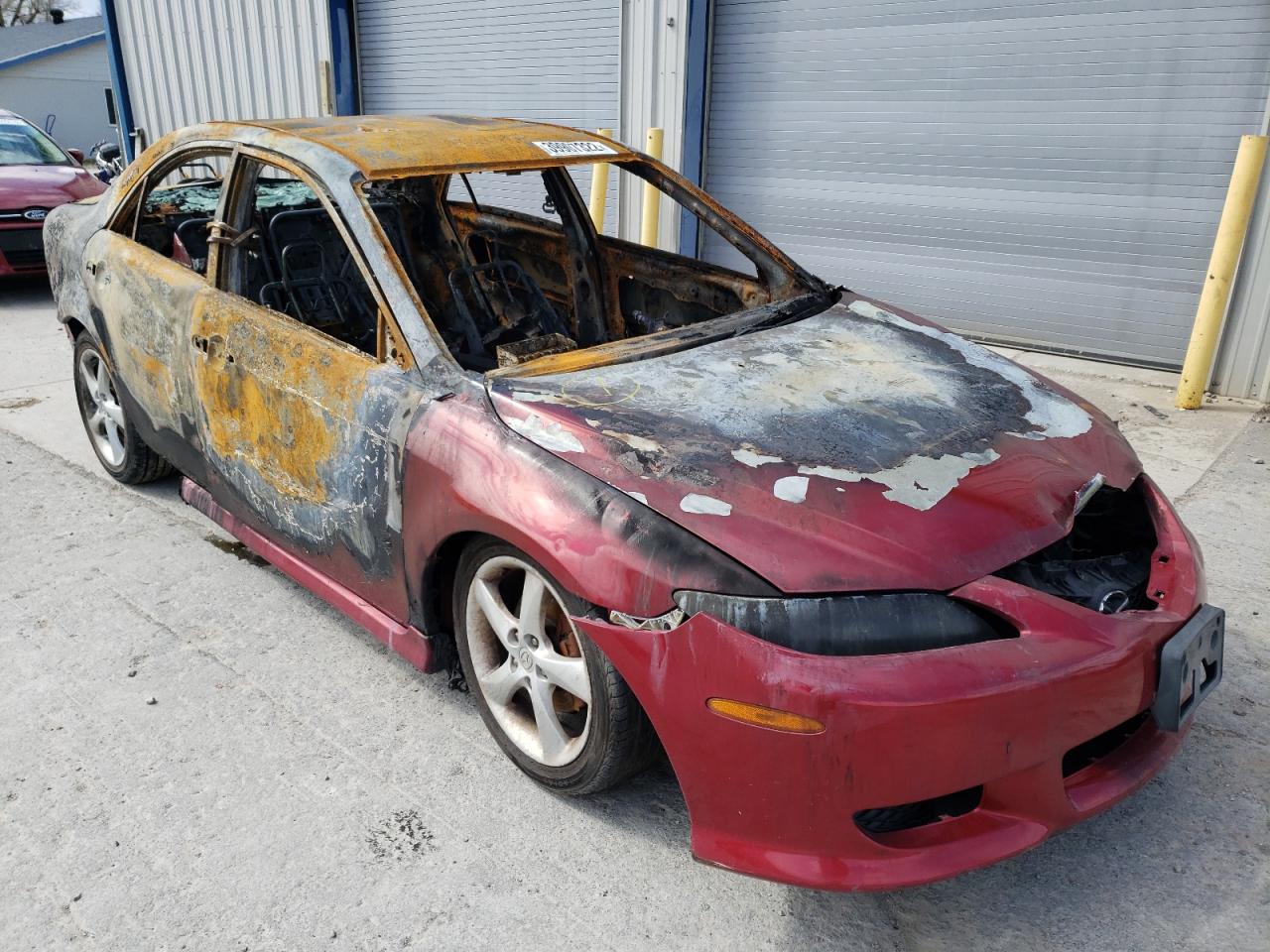 MAZDA 6 I 2004 with VIN 1YVFP80C145N08575 - Photo from auction