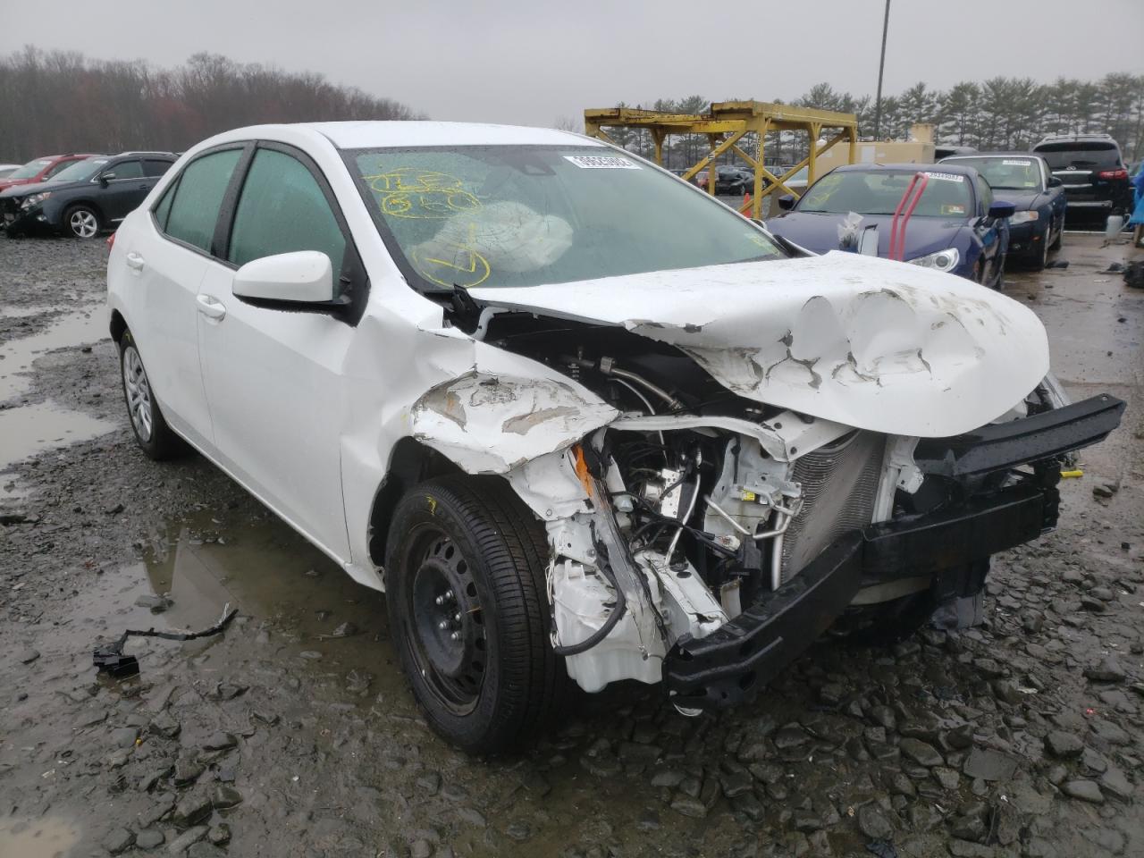 TOYOTA COROLLA 2018 with VIN 5YFBURHE3JP812448 - Photo from auction