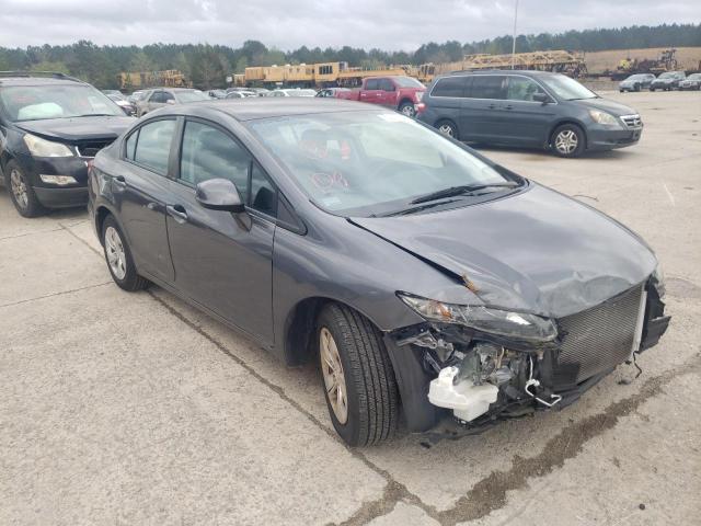 Photo 1 from auction – 2013 HONDA CIVIC LX with VIN 19XFB2F58DE075075