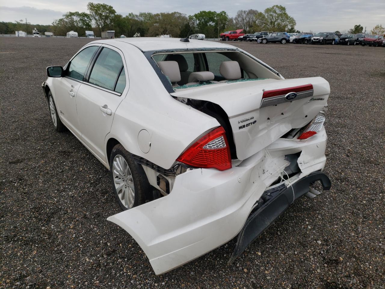 Photo 3 from auction – 2011 FORD FUSION HYB with VIN 3FADP0L37BR150733