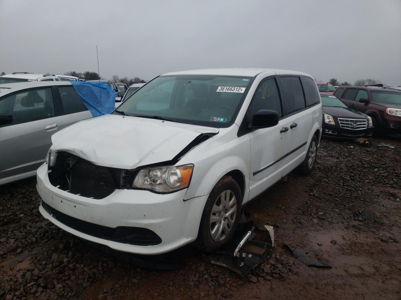 Photo 2 from auction – 2014 DODGE GRAND CARA with VIN 2C4RDGBG1ER331813