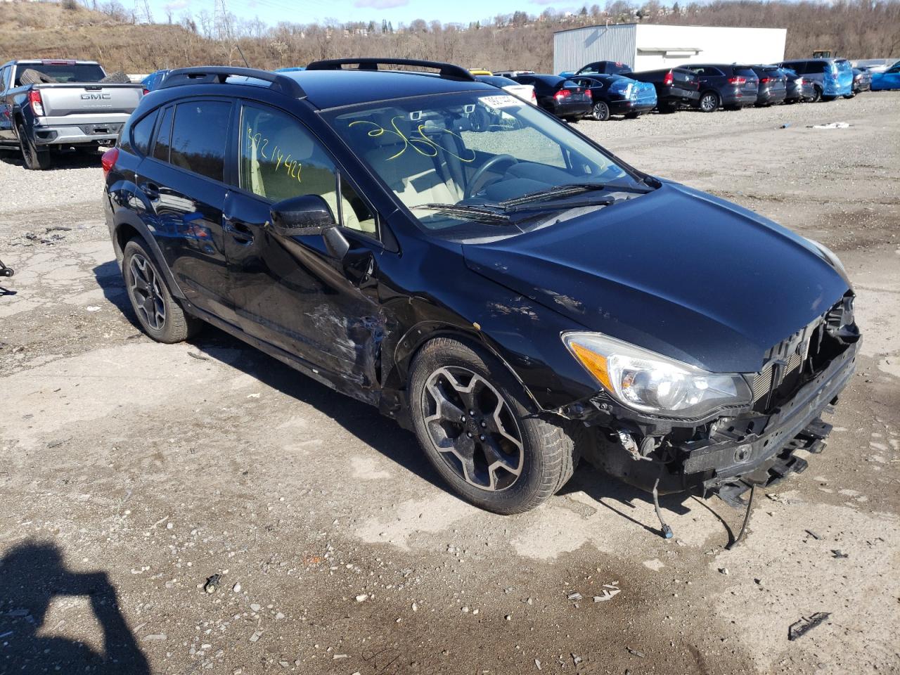 SUBARU XV CROSSTR 2015 with VIN JF2GPAFC4FH216172 - Photo from auction