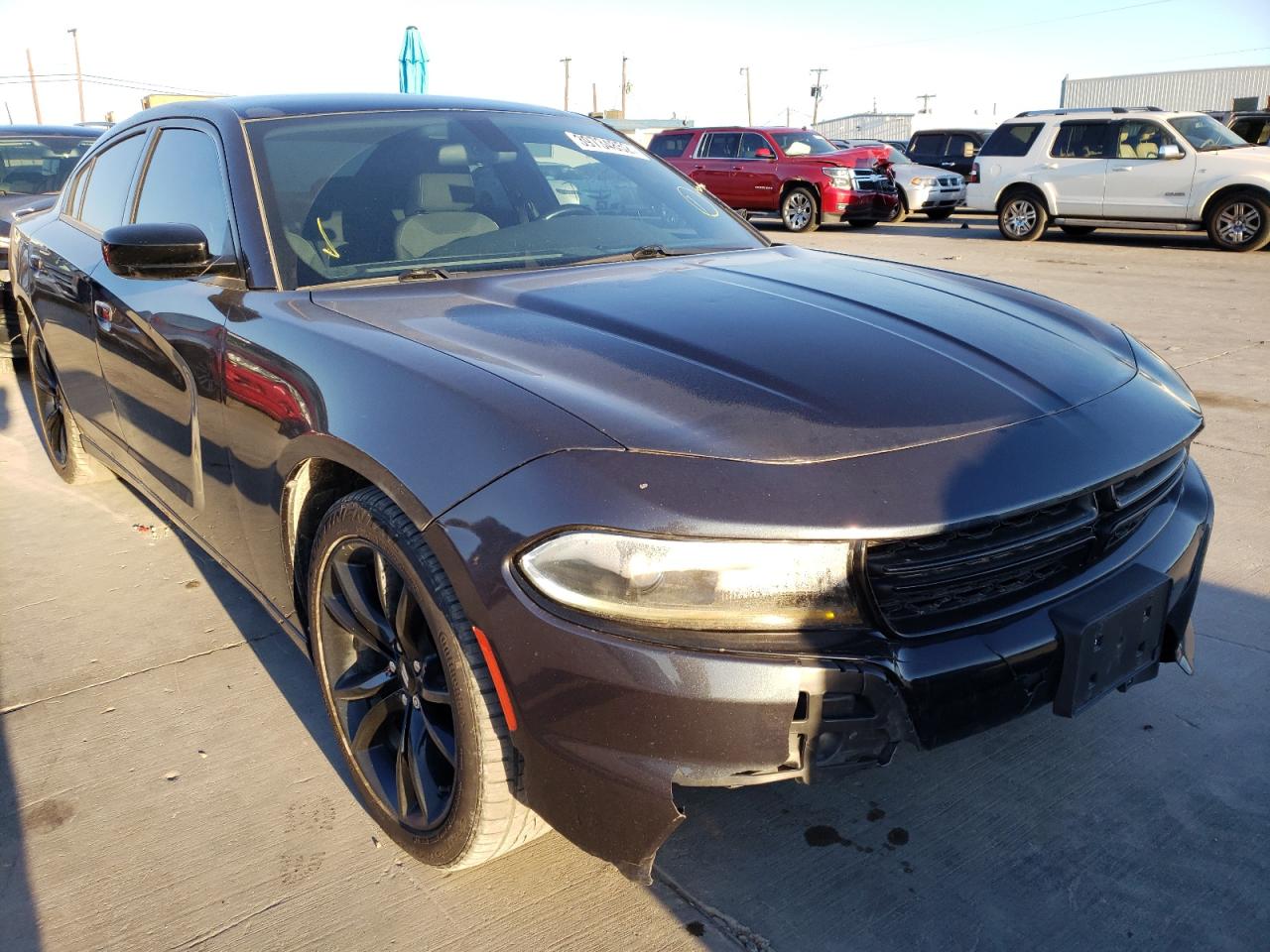 DODGE CHARGER SX 2018 with VIN 2C3CDXBG6JH164083 - Photo from auction