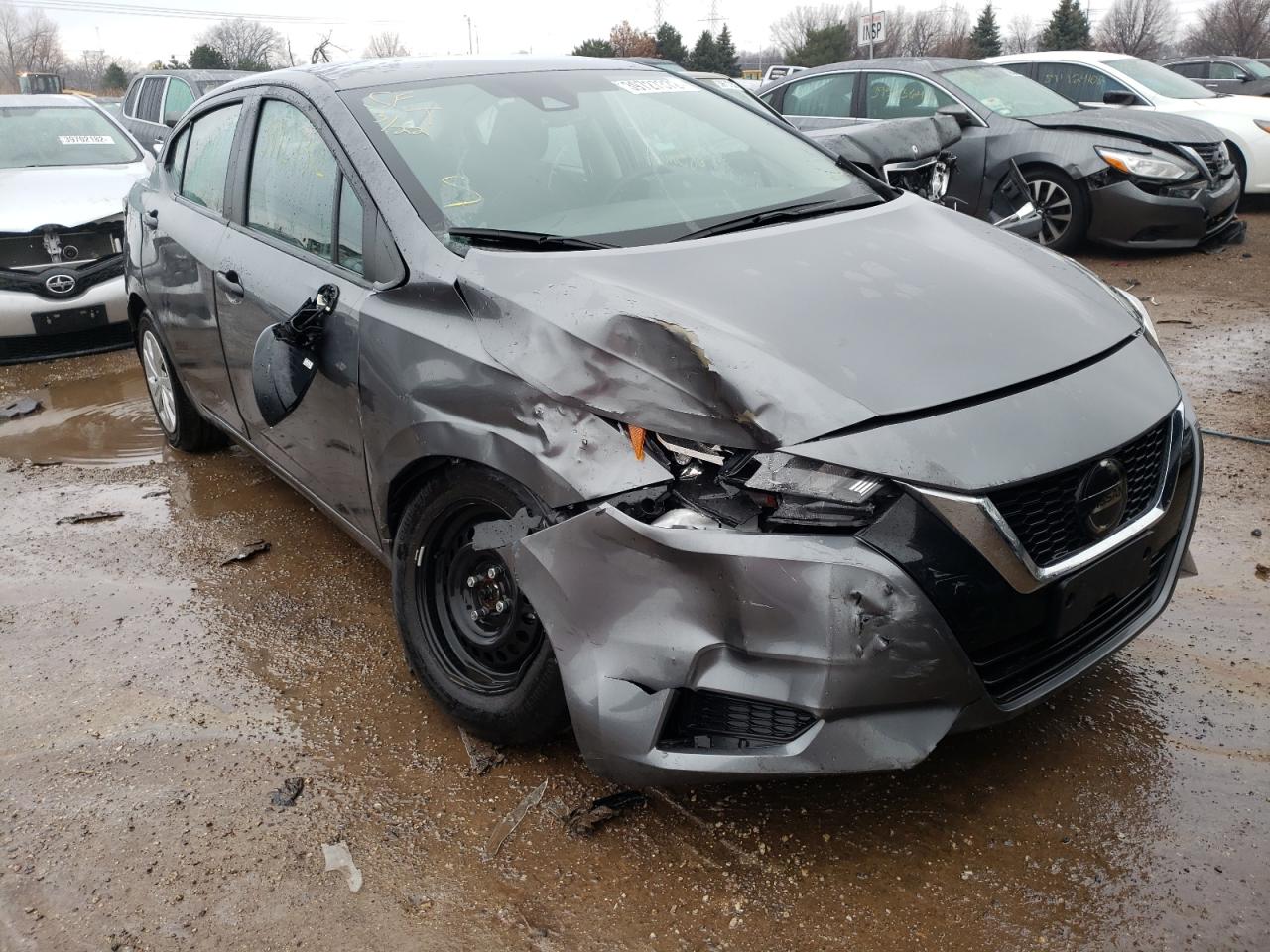NISSAN VERSA S 2021 with VIN 3N1CN8DV9ML894868 - Photo from auction
