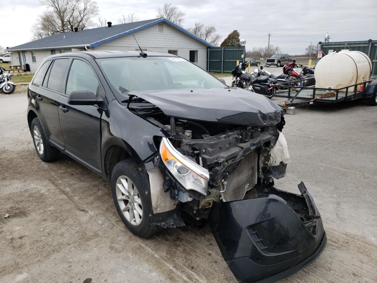 FORD EDGE SE 2013 with VIN 2FMDK3GC0DBE03523 - Photo from auction