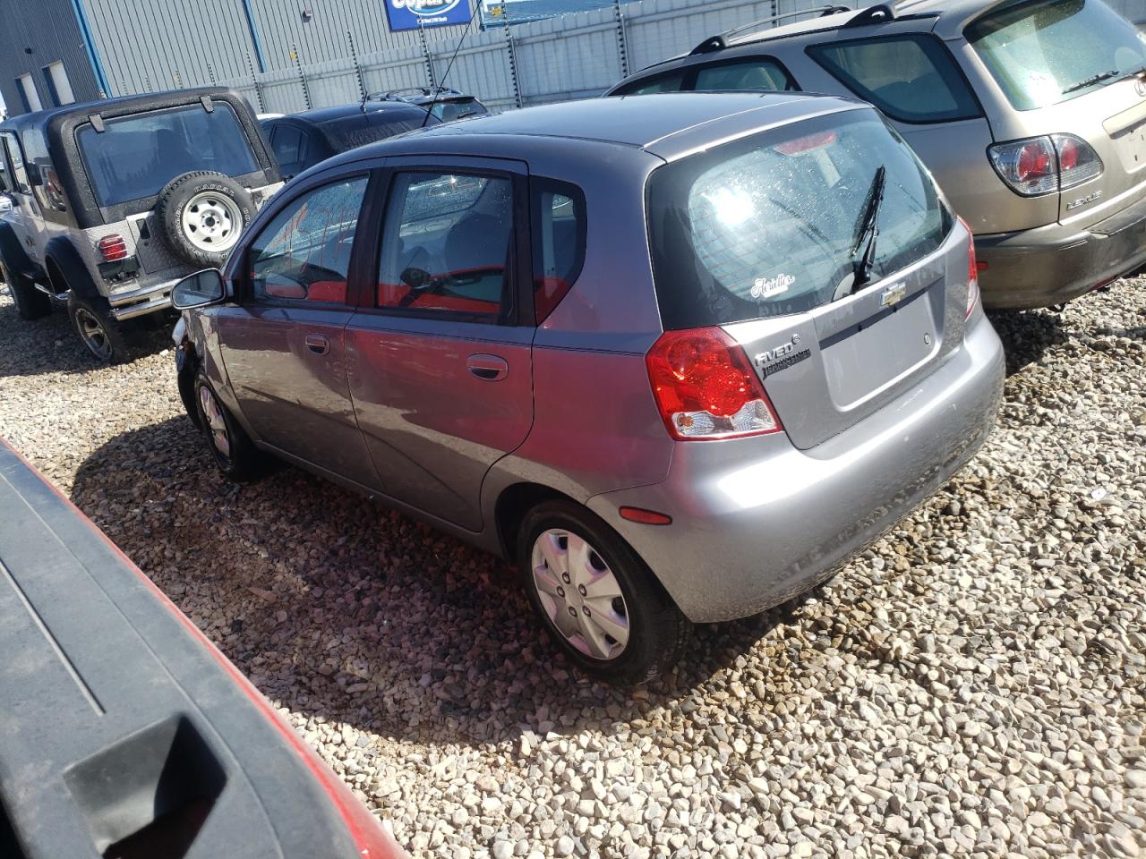 Photo 3 from auction – 2008 CHEVROLET AVEO BASE with VIN KL1TD666X8B255911