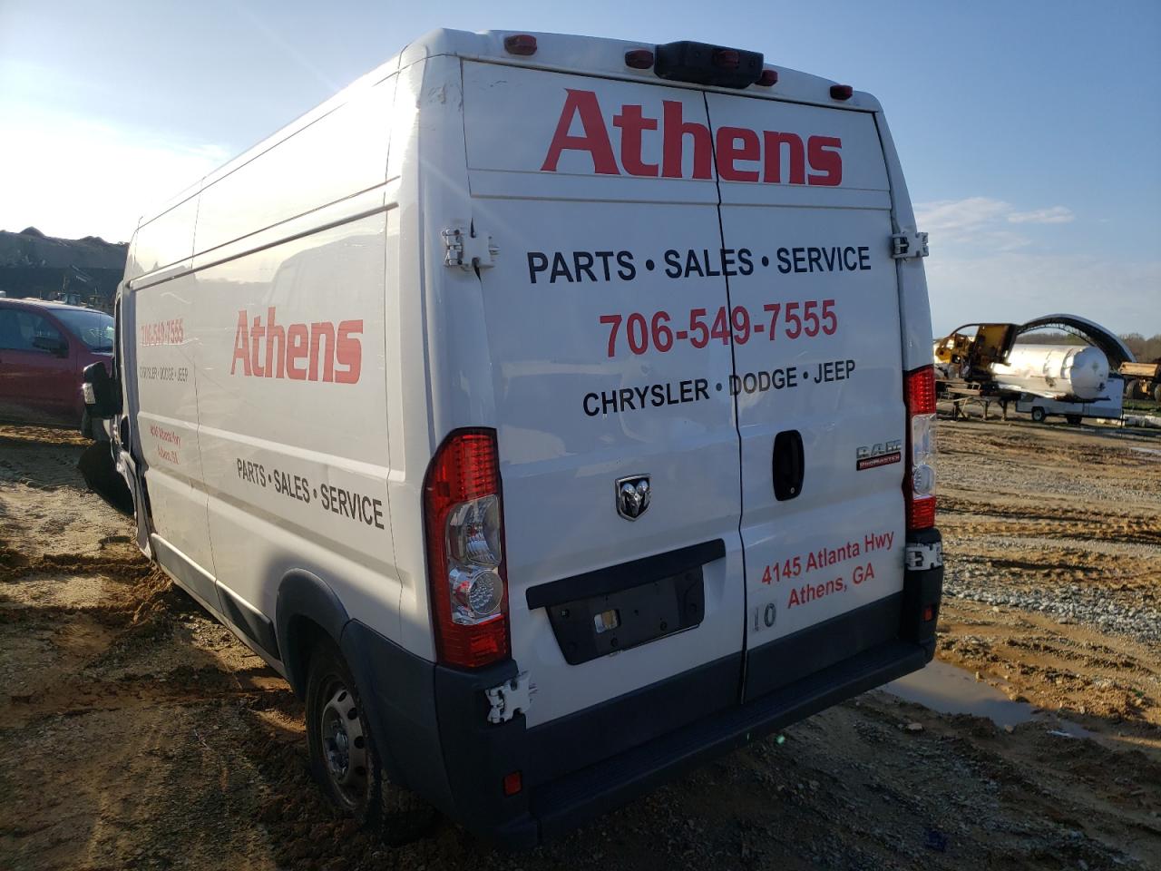 Photo 3 from auction – 2018 RAM PROMASTER with VIN 3C6TRVDG3JE147551