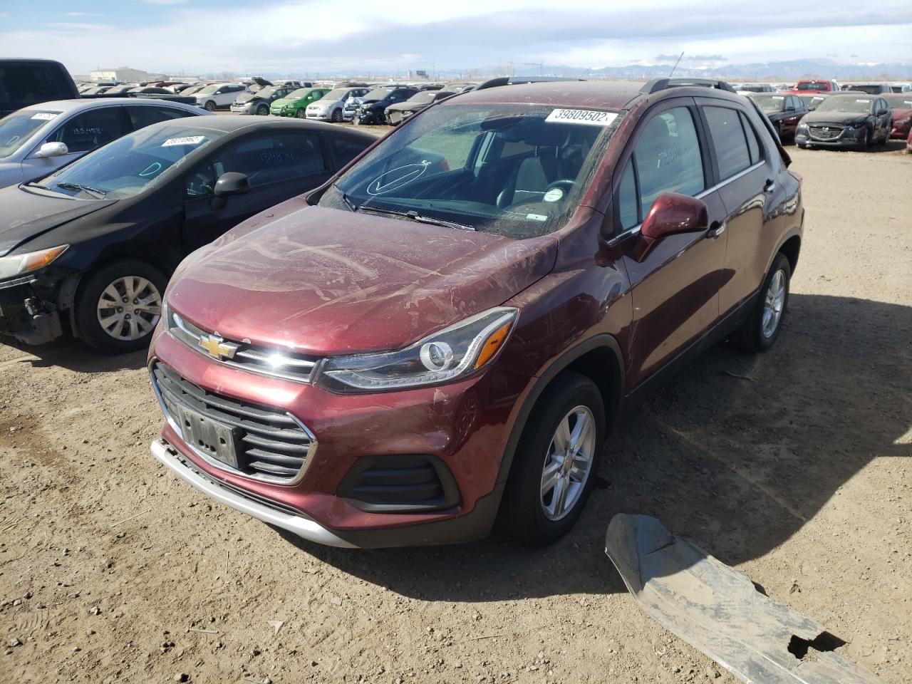 Photo 2 from auction – 2017 CHEVROLET TRAX 1LT with VIN 3GNCJPSB1HL171931