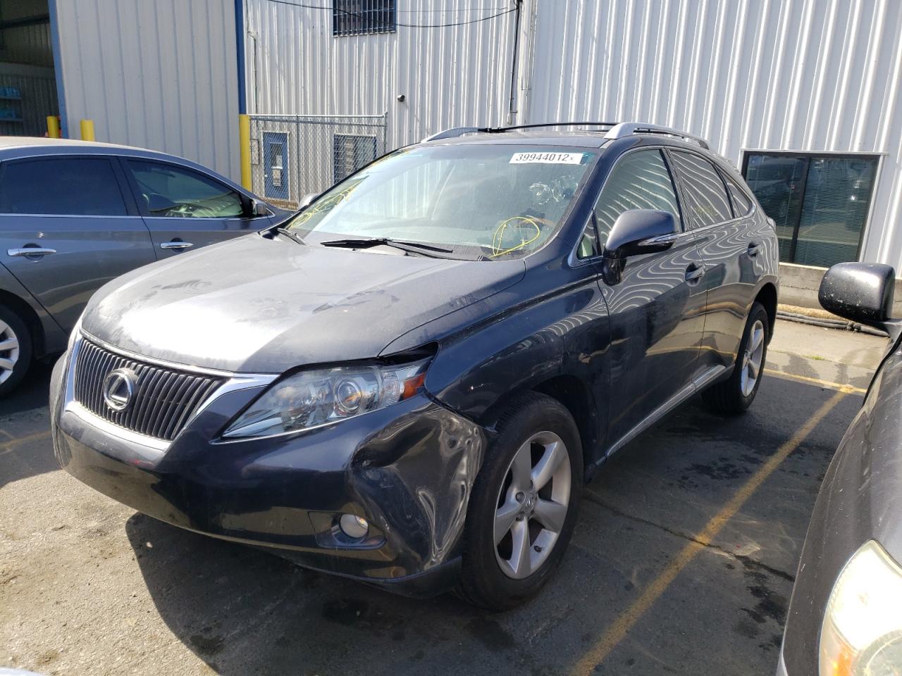 Photo 2 from auction – 2011 LEXUS RX 350 with VIN JTJZK1BA7B2003138